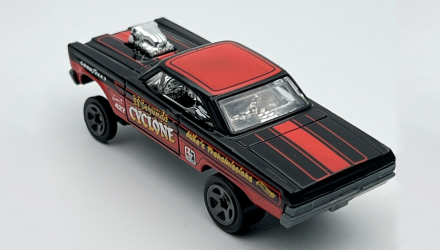 Машинка Базовая Hot Wheels '65 Mercury Comet Cyclone Gassers 1:64 HKH62 Black - Retromagaz, image 6