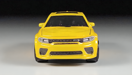 Тематична Машинка Matchbox Dodge Charger SRT Hellcat Moving Parts 1:64 FWD28/HVN15 Yellow - Retromagaz, image 5