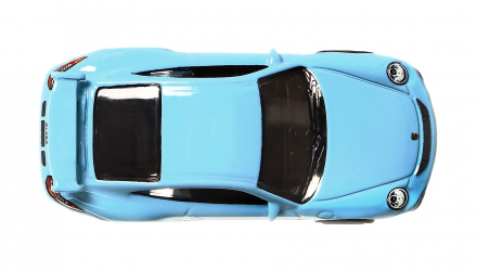 Машинка Premium Hot Wheels Porsche 911 GT3 RS Deutschland Design 1:64 HCJ94 Light Blue - Retromagaz, image 5