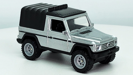 Машинка Premium Hot Wheels 1991 Mercedes-Benz G-Class Boulevard 1:64 GJT79 Metallic Silver - Retromagaz, image 6