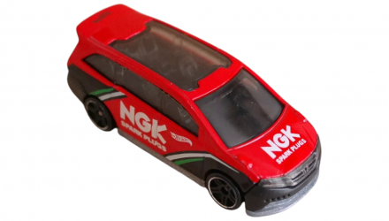 Машинка Базова Hot Wheels Honda Odyssey NGK Speed Graphics 1:64 DTX63 Red - Retromagaz, image 6