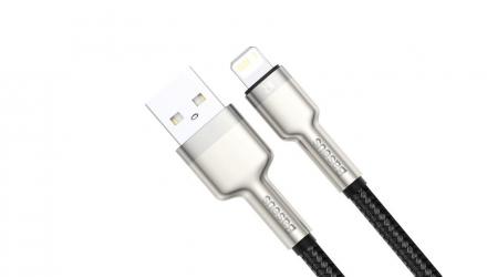 Кабель Baseus Cafule Series Metal 2.4A USB Type-C - Lightning 2m - Retromagaz, image 2