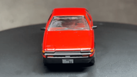 Машинка Premium Tarmac Works Toyota Sprinter Trueno (AE86) J Collection 1:64 Red Black - Retromagaz, image 4