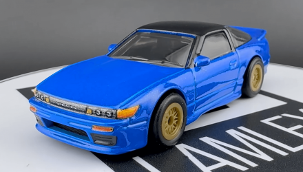 Машинка Premium Hot Wheels Nissan SilEighty Modern Classics 1:64 HRV75 Blue - Retromagaz, image 2