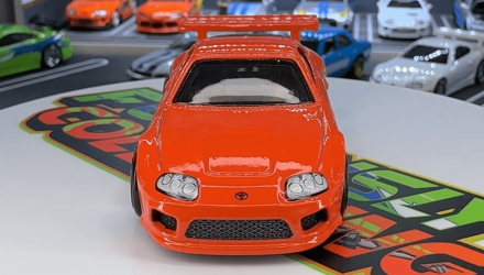 Тематическая Машинка Hot Wheels Toyota Supra Brian O'Conner Fast & Furious 1:64 JBY30 Orange - Retromagaz, image 5