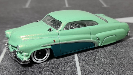 Машинка Базовая Hot Wheels Hirohata Merc Rod Squad 1:64 HRY69 Green - Retromagaz, image 2