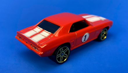 Тематическая Машинка Hot Wheels '69 Camaro Fast & Furious 1:64 HNR88/HNT14 Red - Retromagaz, image 3