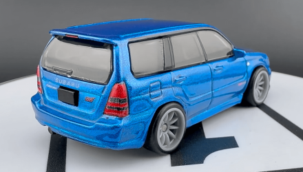 Машинка Premium Hot Wheels Subaru Forester STi Modern Classics 1:64 HRV74 Blue - Retromagaz, image 3