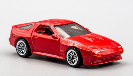 Машинка Базовая Hot Wheels '89 Mazda Savanna RX-7 FC3S Nightburnerz 1:64 GHB56 Red - Retromagaz, image 5