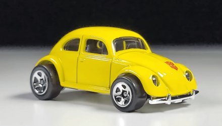 Машинка Базовая Hot Wheels Beetle Bumblebee Transformers Screen Time 1:64 HTB35 Yellow - Retromagaz, image 4