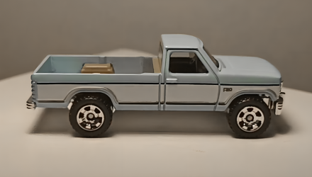 Машинка Велике Місто Matchbox 1986 Ford F-150 Highway 1:64 HYC15 Blue - Retromagaz, image 6