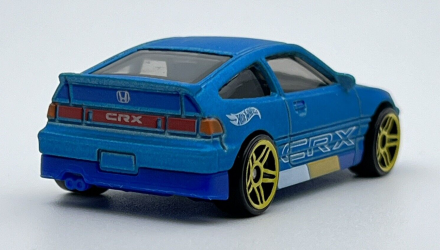 Машинка Базовая Hot Wheels '88 Honda CR-X J-Imports 1:64 HKK68 Light Blue - Retromagaz, image 3