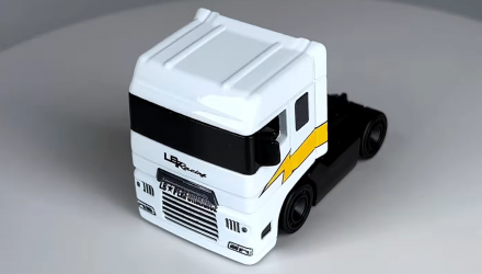 Машинка Premium Hot Wheels 2шт LB-Silhouette GT Nissan 35GT-RR и Транспортер Flipsider Hauler Team Transport 1:64 FLF56/HKF37 White - Retromagaz, image 6