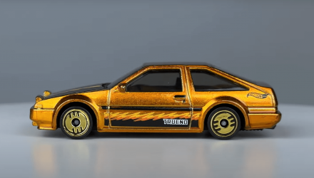 Тематическая Машинка Hot Wheels Toyota AE86 Sprinter Trueno Ultra Hots 1:64 HDG52/HRX12 Orange - Retromagaz, image 3