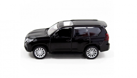 Машинка Автопром Toyota Land Cruiser Prado 1:43 Black - Retromagaz, image 3