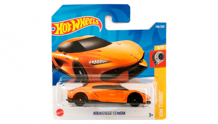 Машинка Базова Hot Wheels Koenigsegg Gemera Turbo 1:64 HCX35 Orange - Retromagaz, image 1