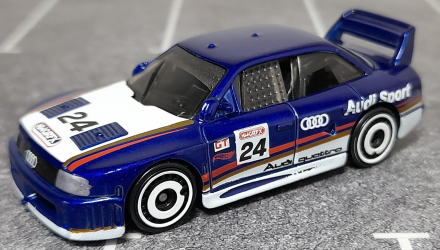 Машинка Базовая Hot Wheels Audi '90 Quattro Turbo 1:64 HTC64 Blue - Retromagaz, image 2