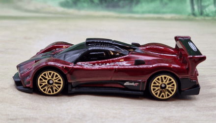 Машинка Базовая Hot Wheels Pagani Zonda R Race Day 1:64 HTC78 Red - Retromagaz, image 4