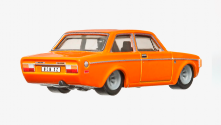 Машинка Premium Hot Wheels '73 Volvo 142 GL Canyon Warriors 1:64 HKC53 Orange - Retromagaz, image 3