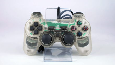 Геймпад Дротовий Sony PlayStation 2 DualShock 2 SCPH-10010 Crystal Б/У - Retromagaz, image 1