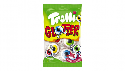 Цукерки Жувальні Trolli Glotzer Halloween 75g - Retromagaz, image 1