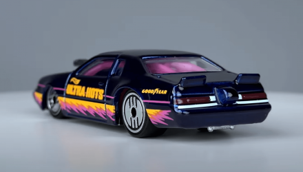 Тематическая Машинка Hot Wheels '86 Ford Thunderbird Pro Stock Ultra Hots 1:64 HDG52/HRX14 Blue - Retromagaz, image 2