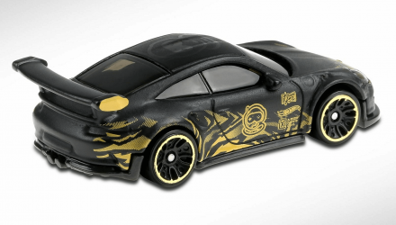 Машинка Базова Hot Wheels Tfox Porsche 911 GT3 RS Exotics 1:64 GHC30 Black - Retromagaz, image 3