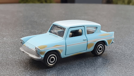 Тематическая Машинка Matchbox 1962 Ford Anglia Harry Potter Moving Parts 1:64 FWD28/HVM71 Blue - Retromagaz, image 1