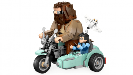 Конструктор Lego Поїздка Геґріда й Гаррі на Мотоциклі Harry Potter 76443 Новий - Retromagaz, image 3