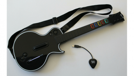 Гитара Бездротовий Sony PlayStation 3 Guitar Hero Gibson Black Б/У - Retromagaz, image 2