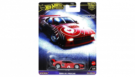 Машинка Premium Hot Wheels BMW M1 Procar Exotic Envy 1:64 HKC79 Red - Retromagaz, image 1