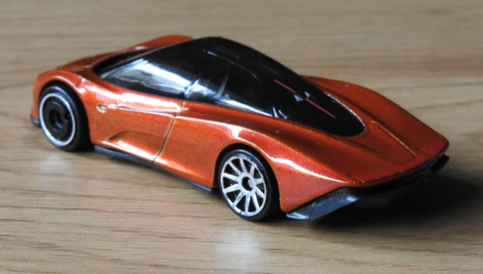 Машинка Базовая Hot Wheels McLaren Speedtail Factory Fresh 1:64 GRY30 Orange - Retromagaz, image 3