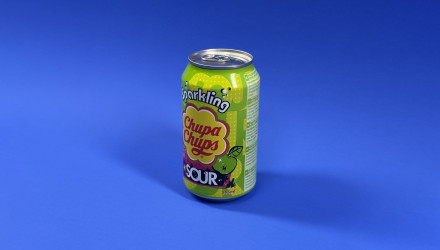 Напиток Chupa Chups Sour Apple Sparkling 345ml - Retromagaz, image 2