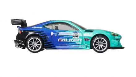 Машинка Premium Hot Wheels Pandem Subaru BRZ Falken Slide Street 1:64 GRJ81 Blue - Retromagaz, image 4