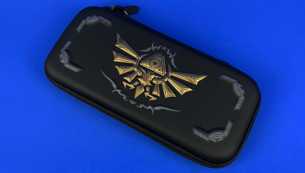 Чехол Твердый RMC Switch OLED Model The Legend of Zelda Royal Wing Crest Black Новый - Retromagaz, image 2