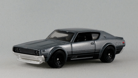 Машинка Базова Hot Wheels Nissan Skyline 2000 GT-R Then and Now 1:64 GTC68 Grey - Retromagaz, image 2