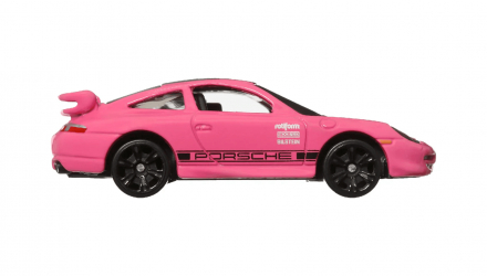 Тематическая Машинка Hot Wheels Porsche 911 GT3 Cup Neon Speeders 1:64 HLH72/HRW75 Pink - Retromagaz, image 3