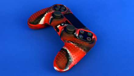 Чохол Силіконовий RMC PlayStation 4 Red Black Новий - Retromagaz, image 2