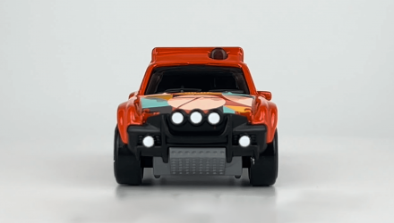 Тематическая Машинка Hot Wheels Porsche 914 Safari Type 7 Speed Graphics 1:64 HRT06 Orange - Retromagaz, image 4