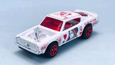 Машинка Базовая Hot Wheels King Kuda Art Cars 1:64 HTB77 White - Retromagaz, image 2