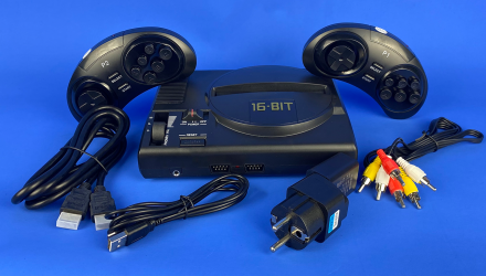 Консоль Owllon Sega Mega Drive Genesis 16 Bit + 20 вбудованих ігор Black - Retromagaz, image 5