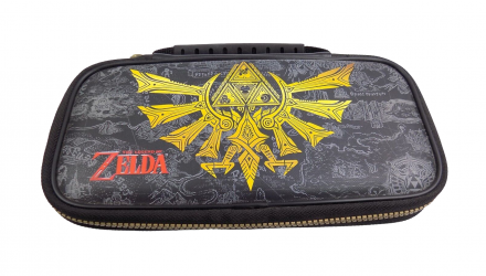 Чехол Твердый Nintendo Switch OLED Model Lite The Legend of Zelda Hyrule Crest Dark Grey Новый - Retromagaz, image 2