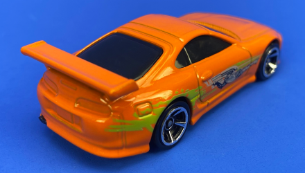 Машинка Базовая Hot Wheels 5шт Dodge Charger / Toyota Supra / Mustang / Chevelle SS / Aston Martin Fast & Furious 1:64 HLY70 HND08 Orange - Retromagaz, image 6