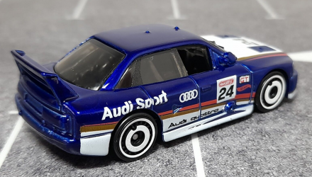 Набор Машинка Базовая Hot Wheels Audi '90 Quattro Turbo 1:64 HTC64 Blue  + White + Red - Retromagaz, image 4