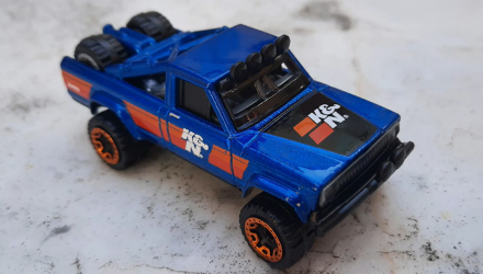 Машинка Базовая Hot Wheels '73 Jeep J10 Hot Trucks 1:64 HTC31 Blue - Retromagaz, image 5