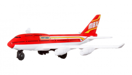 Тематична Машинка Matchbox Boeing 747-400 Sky Busters 1:64 HHT34/HVM44 White - Retromagaz, image 2