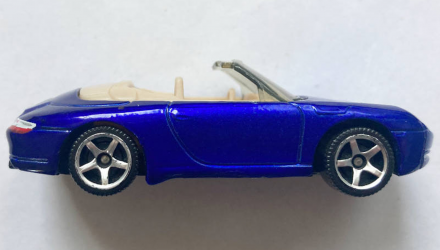 Тематична Машинка Matchbox Porsche 911 Carrera Cabriolet Germany 1:64 GWL49/HPC63 Blue - Retromagaz, image 3