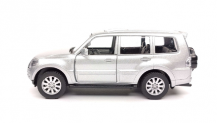 Машинка Автопром Mitsubishi Pajero 4WD Turbo 1:43 Silver - Retromagaz, image 6