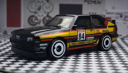 Машинка Базовая Hot Wheels '84 Audi Sport Quattro The `80S 1:64 HKG88 Black - Retromagaz, image 2