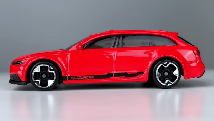 Тематическая Машинка Hot Wheels '17 Audi RS 6 Avant Hot Wagons 1:64 HWR56/HRR85 Red - Retromagaz, image 4